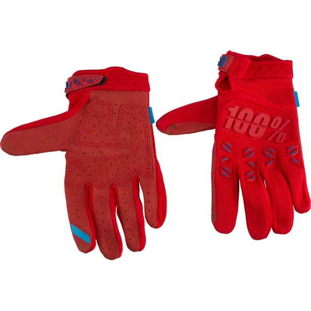 XL 100% AirMatic Glove Mens Red/Black XL 100% AirMatic Glove Mens Red/Black
